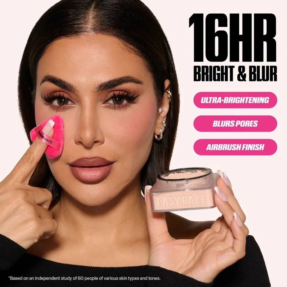 ✨ HUDA BEAUTY Easy Bake Loose Setting Powder – Creamy Beige | Brand New in Box ✨